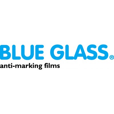 Blue Glass Press Sheets MITSUBISHI 28" LARGE NON-ADHESIVE